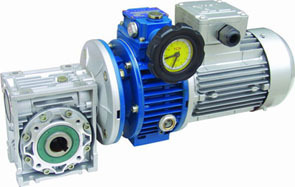 UD(L) 无级变速机与NMRV蜗轮减速机的组合应用